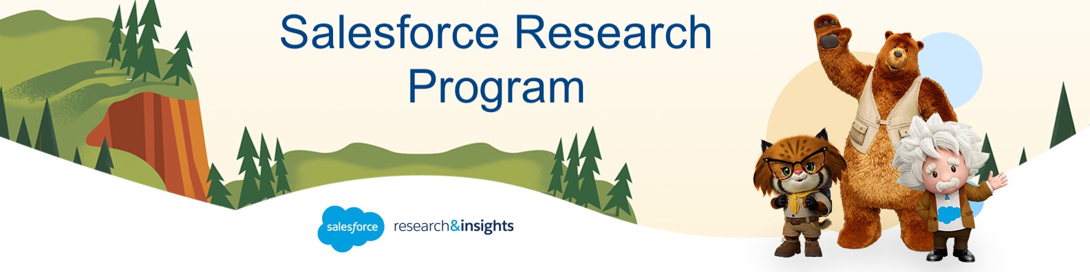 Salesforce Research Program banner